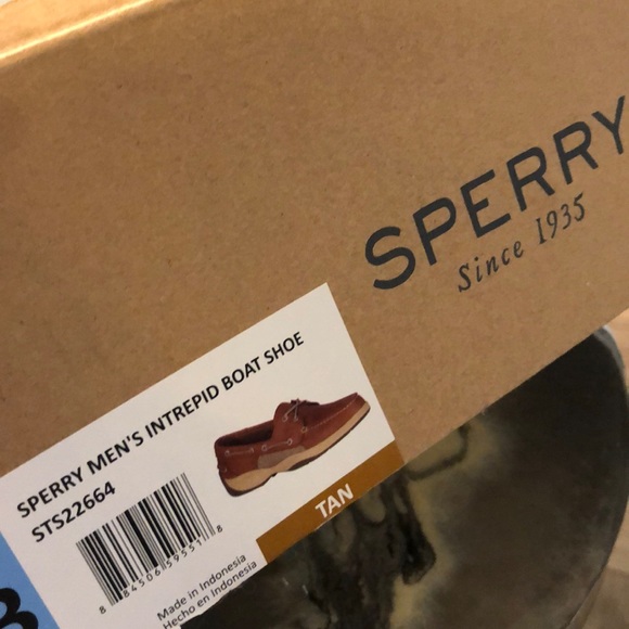 🚫SOLD🚫 sperry men’s intrepid boat shoe tan - Picture 7 of 7